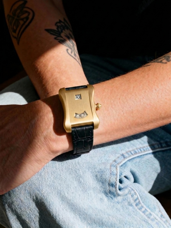 BenlyWatch, Melt Tank, 金殼 BenlyWatch, Melt Tank, 金殼