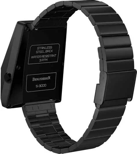 BenlyDesign, Cyber Watch S3000 黑殼紅色字