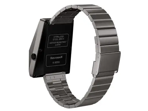 BenlyDesign, Cyber Watch S3000, 灰殼紅色跳字