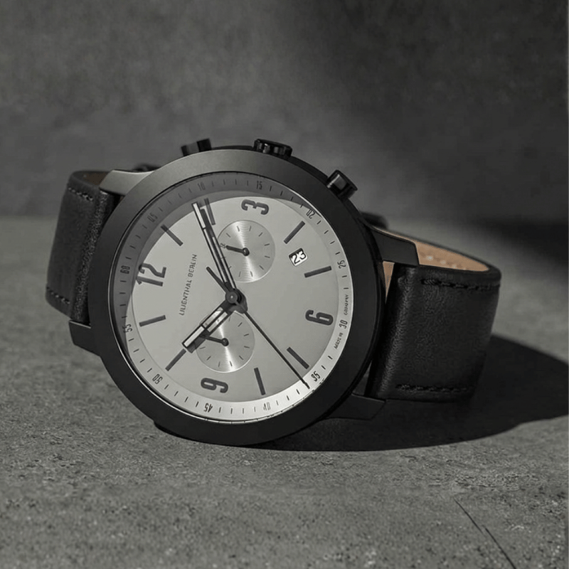 Lilienthal Berlin, Chrono Miles #02 黑皮帶