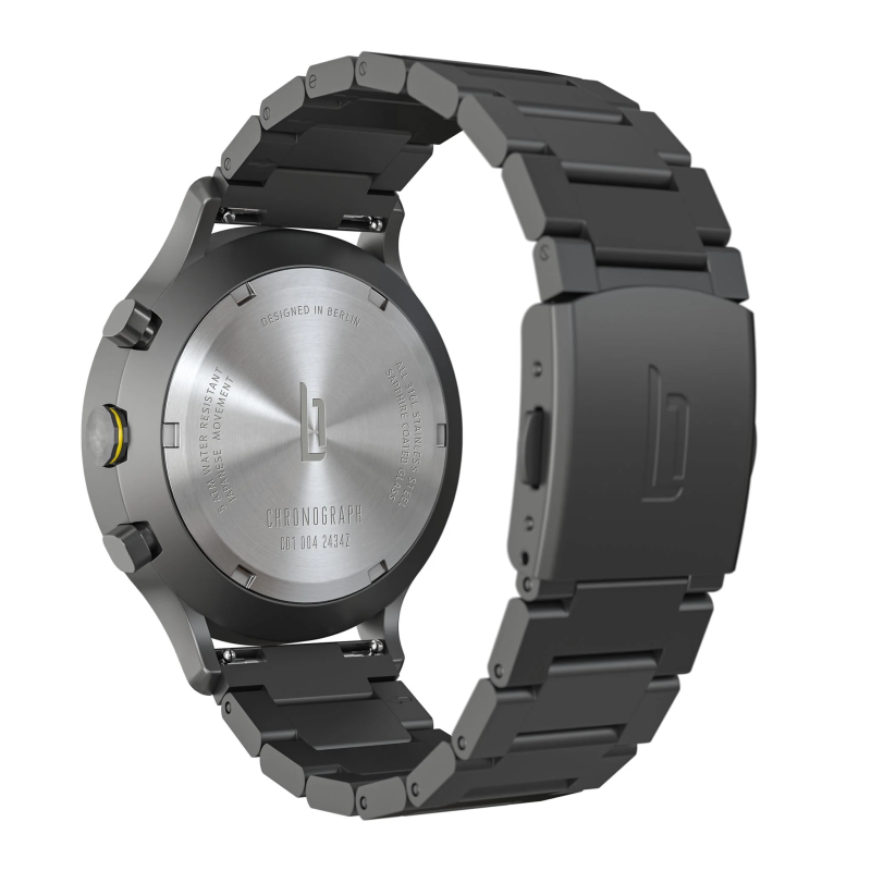 Lilienthal Berlin, Chronograph LP – Dark Silver White