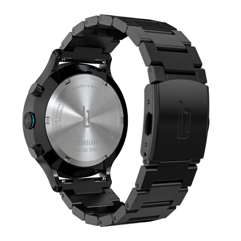 Lilienthal Berlin, Chronograph LP – Black Cyan