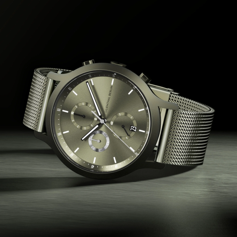 Lilienthal Berlin, Chronograph Terra, 米蘭帶