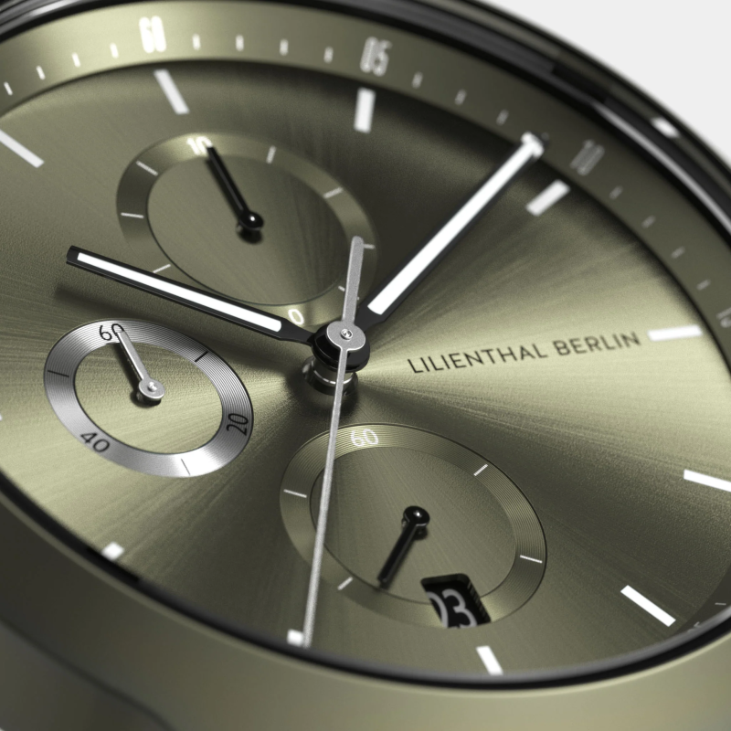 Lilienthal Berlin, Chronograph Terra, 米蘭帶