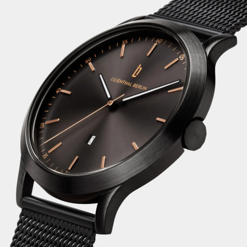 Lilienthal Berlin, Huxley – Black Bronze, 黑色米蘭帶