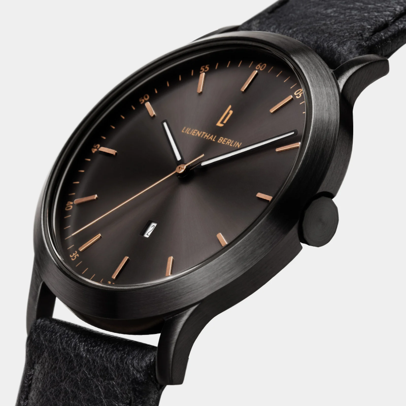 Lilienthal Berlin, Huxley – Black Bronze, 黑色皮帶