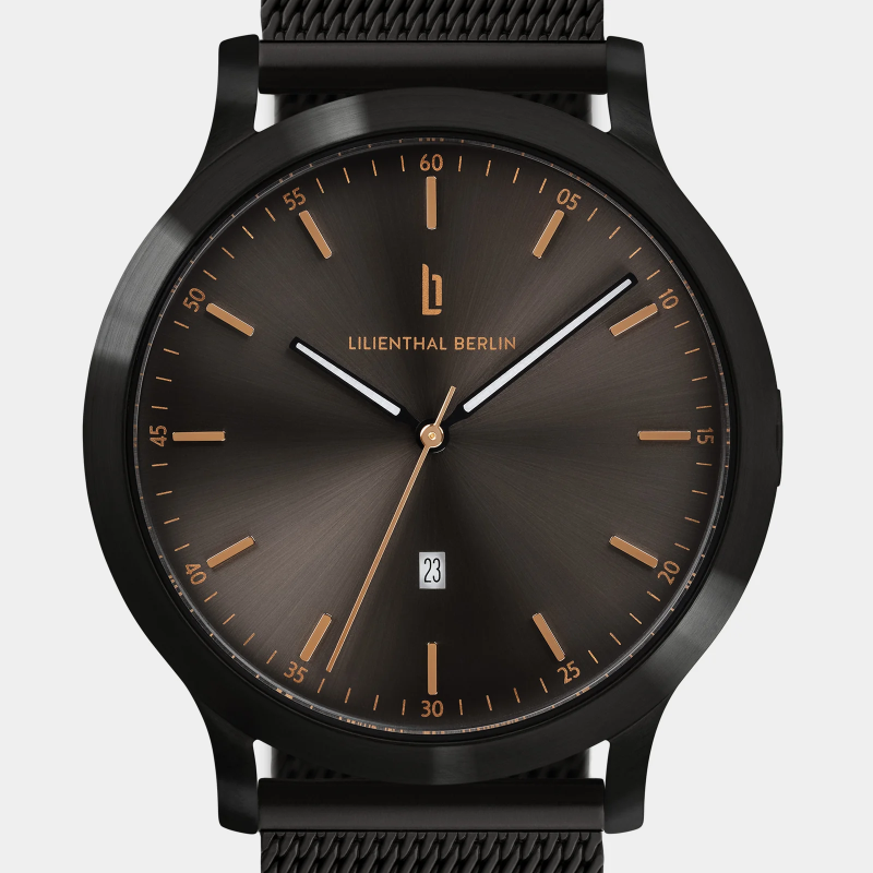 Lilienthal Berlin, Huxley – Black Bronze, 黑色皮帶