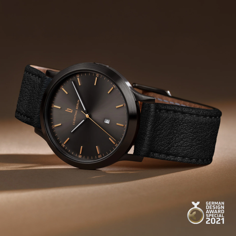 Lilienthal Berlin, Huxley – Black Bronze, 黑色皮帶