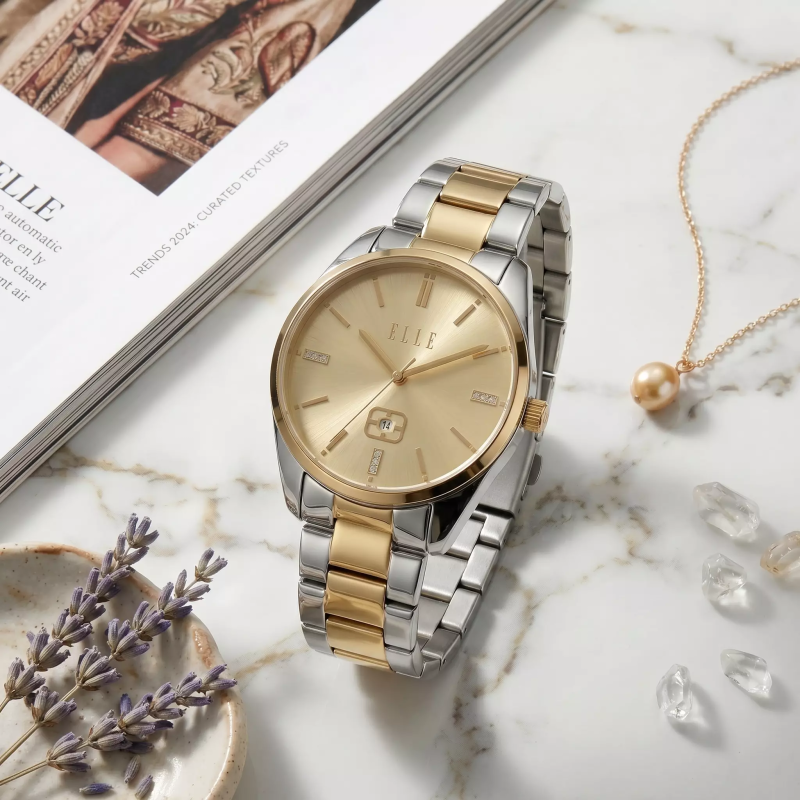Elle Watch, Seine, Gold Dial