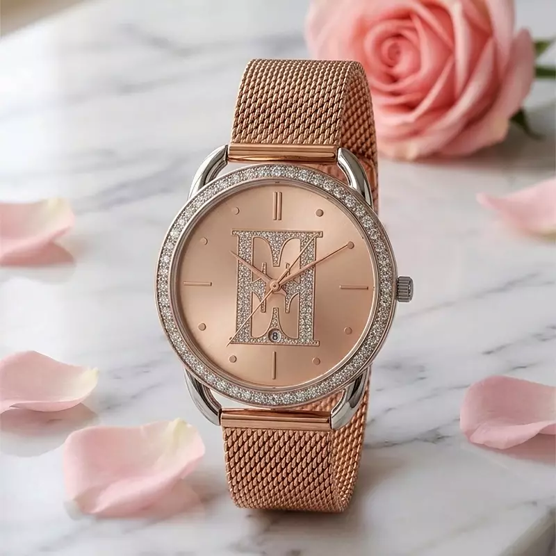 Elle Watch, Trocadéro, Rose Gold Dial