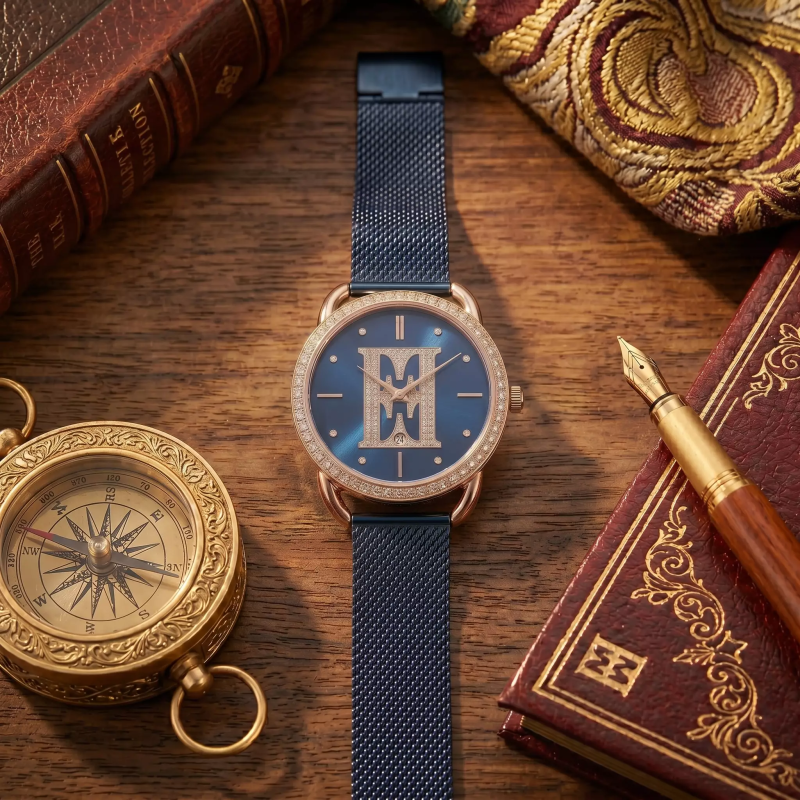 Elle Watch, Trocadéro, Rose Gold Case