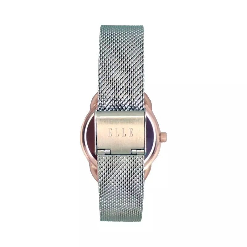 Elle Watch, Trocadéro, Rose Gold Case/ Silver Dial