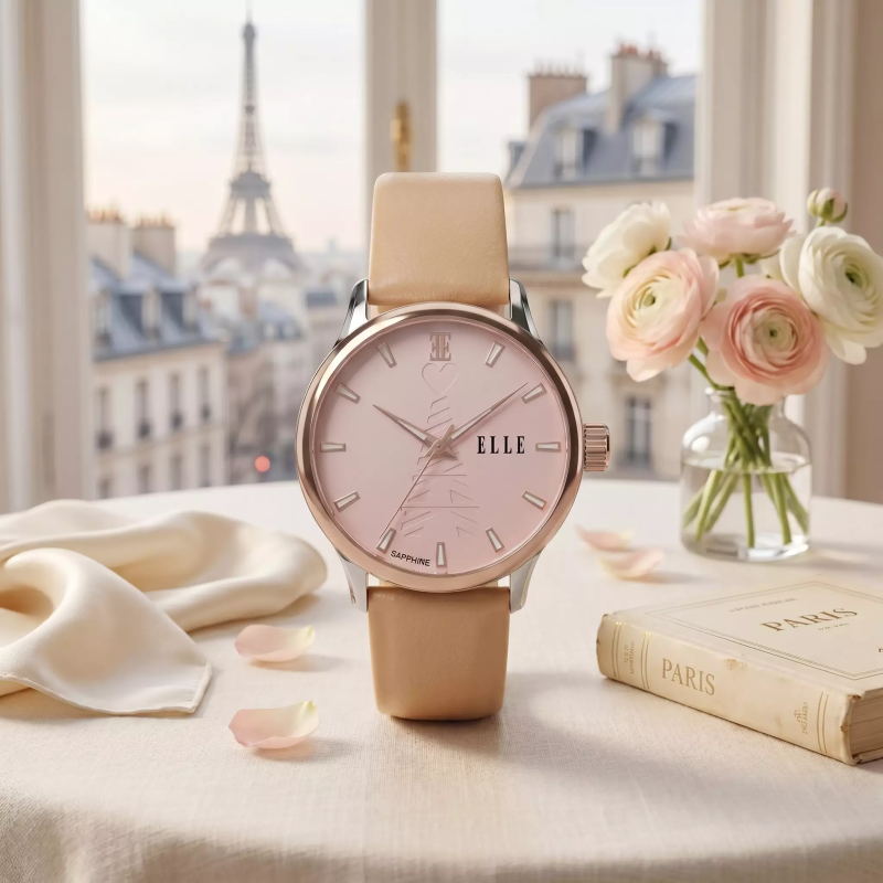 Elle Watch, Amour, Rose Gold Case