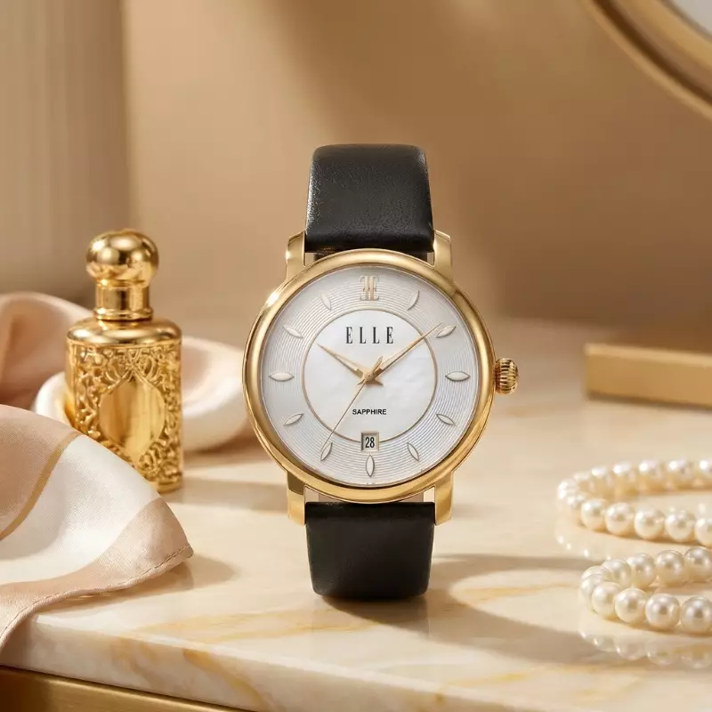 Elle Watch, &nbsp;Clarté, Gold Case & Silver Dial