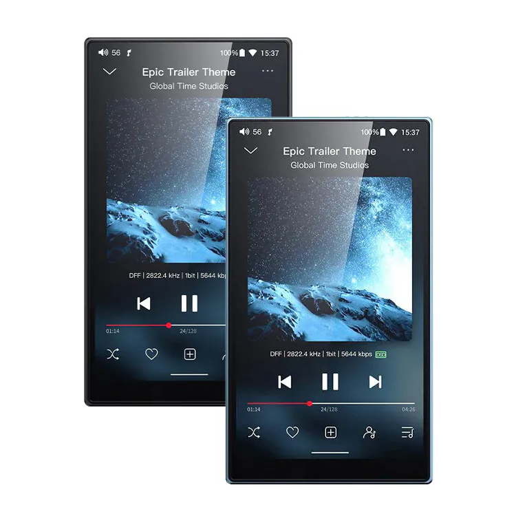 FiiO JM21 (4+64GB) 便攜高清無損音樂播放器 - 藍色 / 黑色