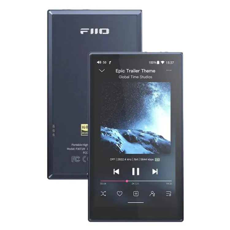 FiiO M21 便攜高清無損音樂播放器 - 黑色 / 深藍色
