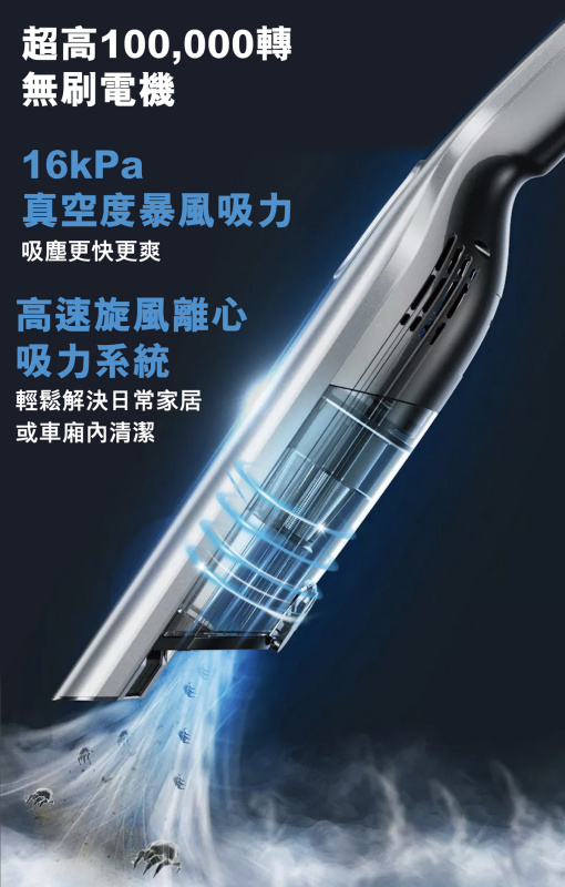 【陳列品2.5折】POWER LIVING - V30 萬向無線雙軸滾刷吸塵機【原裝行貨】