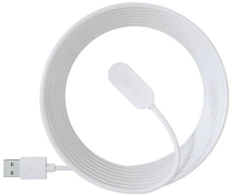 Netgear Arlo Ultra & Arlo Pro 3 8 ft. Indoor Magnetic Charging Cable 室內型磁能充電線 (VMA5000C)