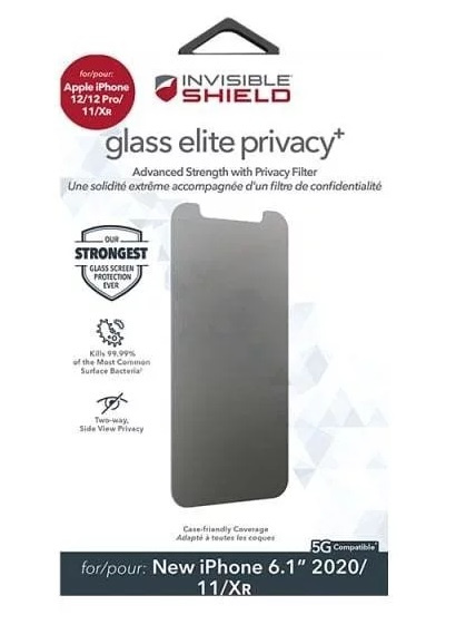 Invisible Shield iPhone 12 mini/12/12 Pro/12 Pro Max Glass Elite Privacy+ 螢幕保護貼