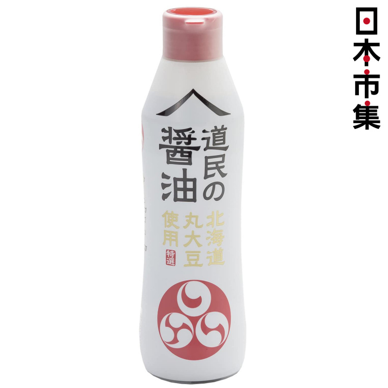 日本 道民の醤油 北海道 大豆味醬油 450ml【市集世界 - 日本市集】