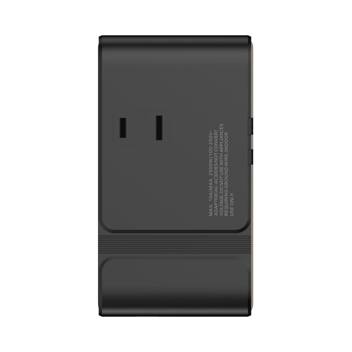 Momax 1-World² 205W 七接口雙 AC GaN 旅行充電器 - 鈦色 (UA28) | 充電插座