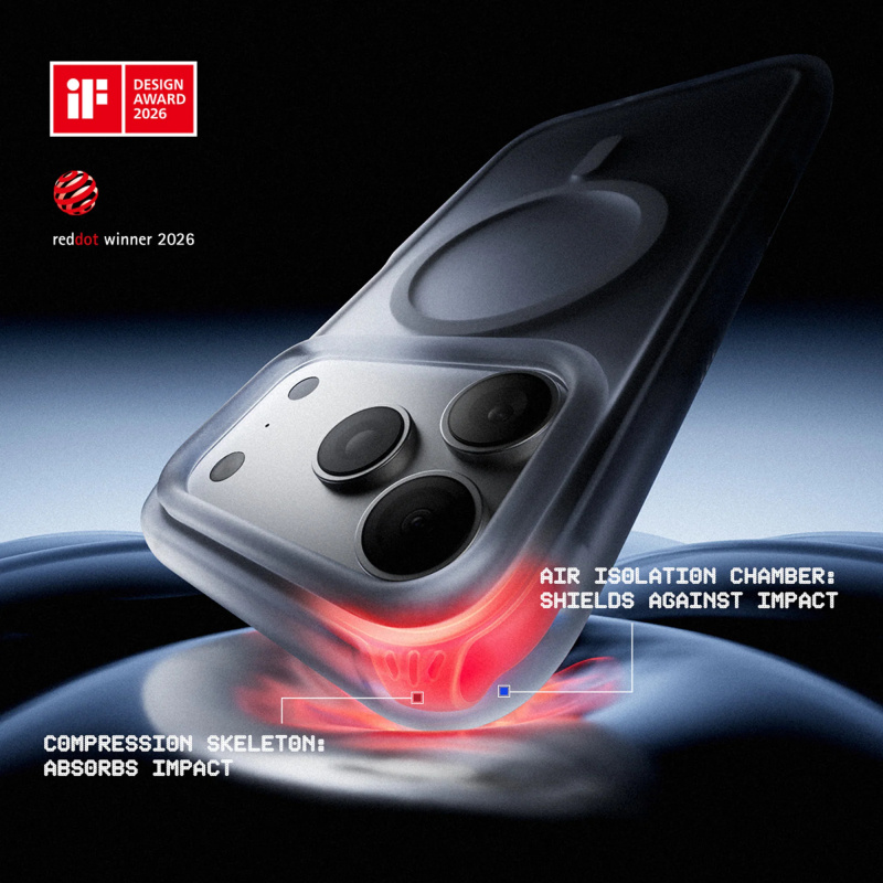 RHINOSHIELD 犀牛盾iPhone 18 Pro/18 Pro Max AirX MagSafe兼容 極致氣墊緩衝手機殼 RHINOSHIELD 犀牛盾iPhone 18 Pro/18 Pro Max AirX MagSafe兼容 極致氣墊緩衝手機殼
