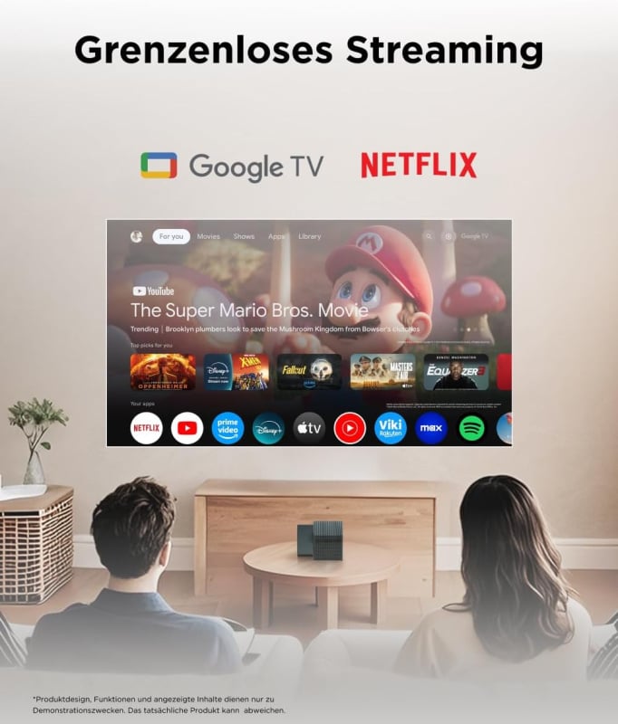 【直降$1200】TCL PlayCube 1080P Full HD  可移動式投影儀 ｜ 原裝行貨 一年保修 【現貨線下展示店】