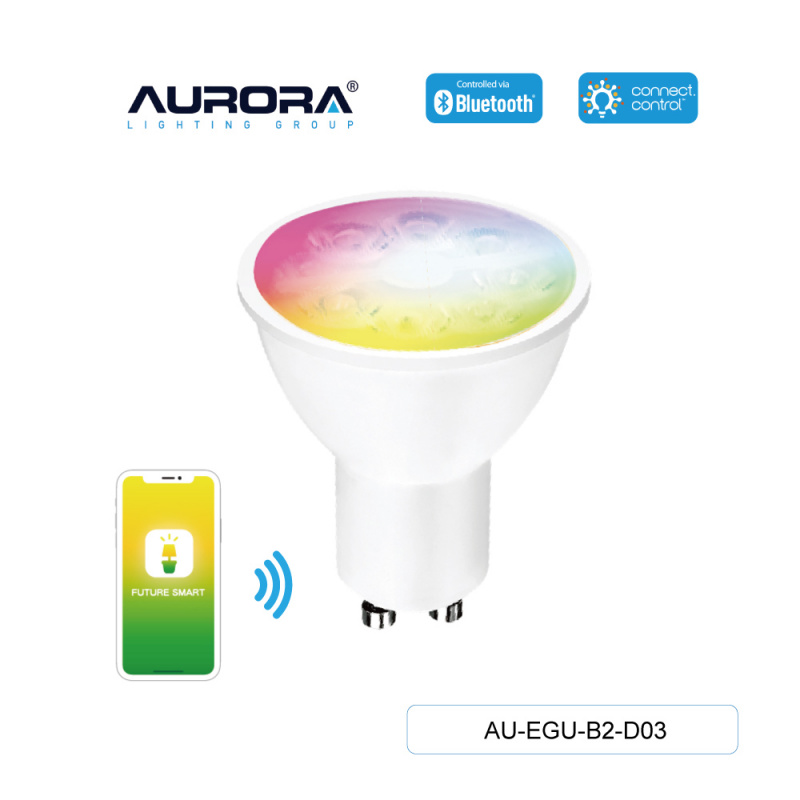 Aurora 5W GU10 智能彩色燈膽 [AU-EGU-B2-D03]