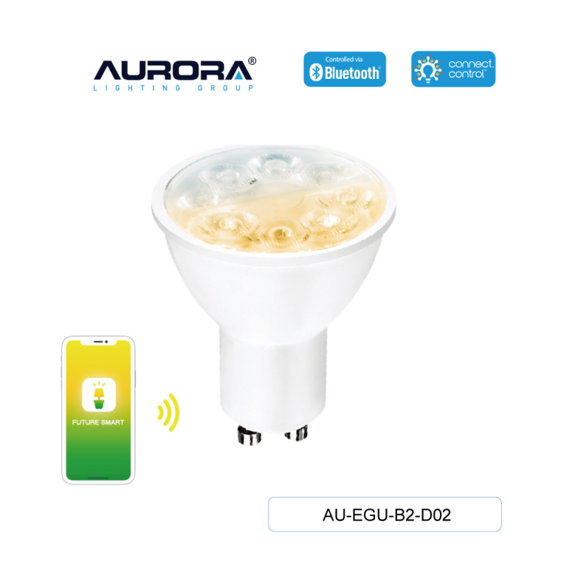 Aurora 5W GU10 智能黃白光燈膽 [AU-EGU-B2-D02]