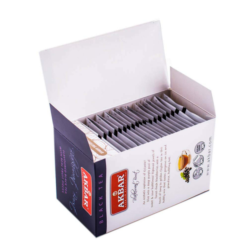 AKBAR 黑加侖子紅茶20小包(鋁箔袋) X 2g