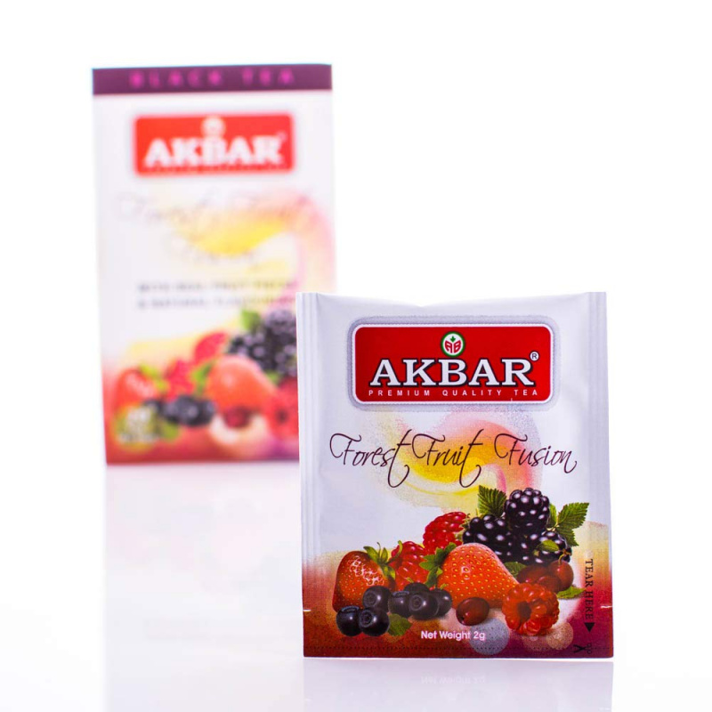 AKBAR 森林水果紅茶20小包(鋁箔袋) X 2g