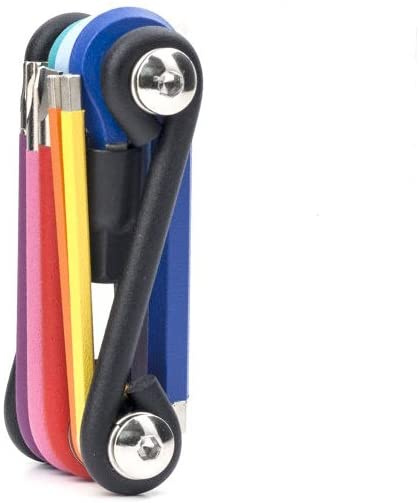 KIKKERLAND 彩虹色多用途工具組合 KIKKERLAND 彩虹色多用途工具組合