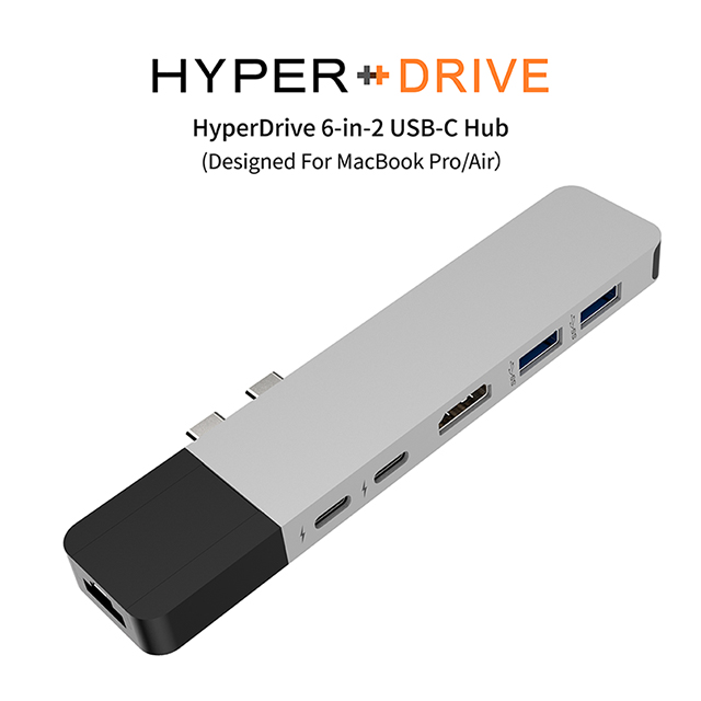 HyperDrive NET 6-in-2 Hub for USB-C MacBook Pro (GN28N)