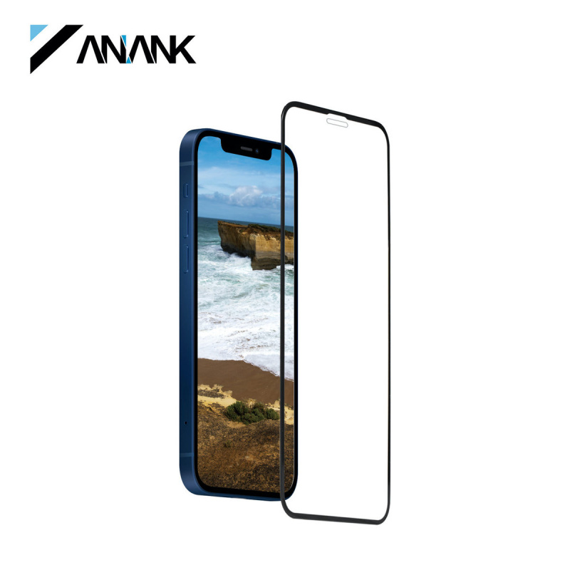 ANANK - 日本 2.5D9H 全屏玻璃保護貼 (全屏黑邊) For iPhone 12 Mini / iPhone 12 / iPhone 12 Pro / iPhone 12 Pro Max