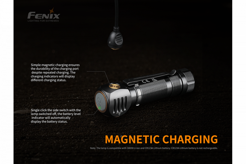Fenix HM61R 1200流明 USB充電 頭燈 工作燈