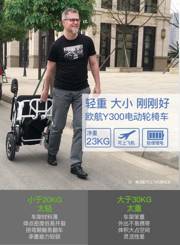 德國歐航 智能全自動折疊電動輪椅👨‍🦼👨‍🦽