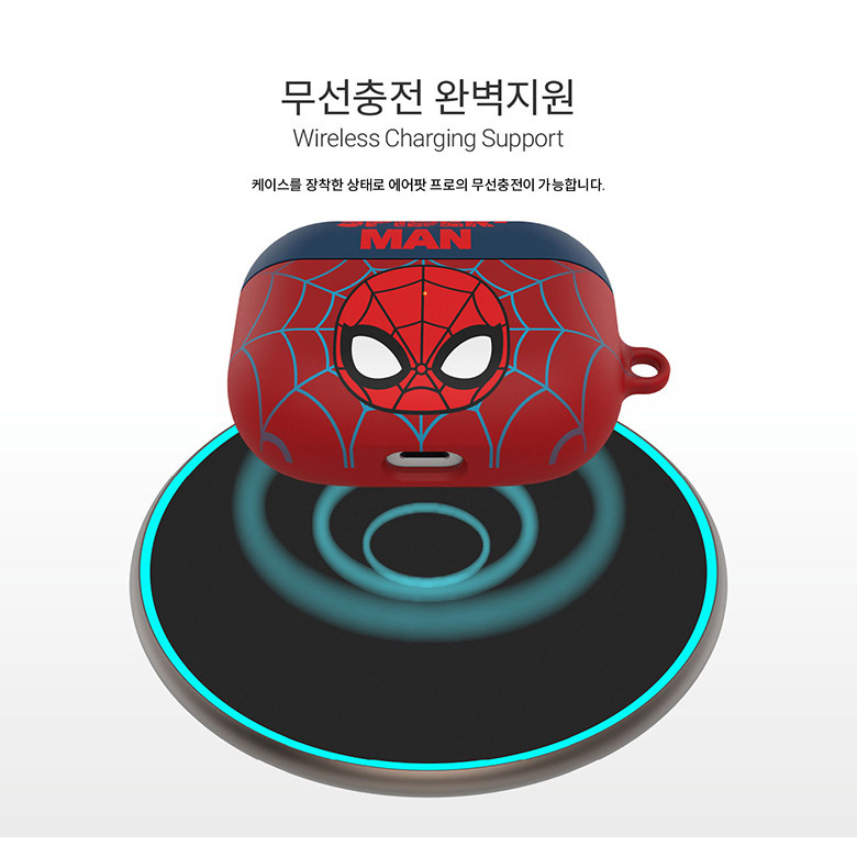 韓國 iColors x Marvel - AirPods Pro 藍牙耳機矽膠保護套