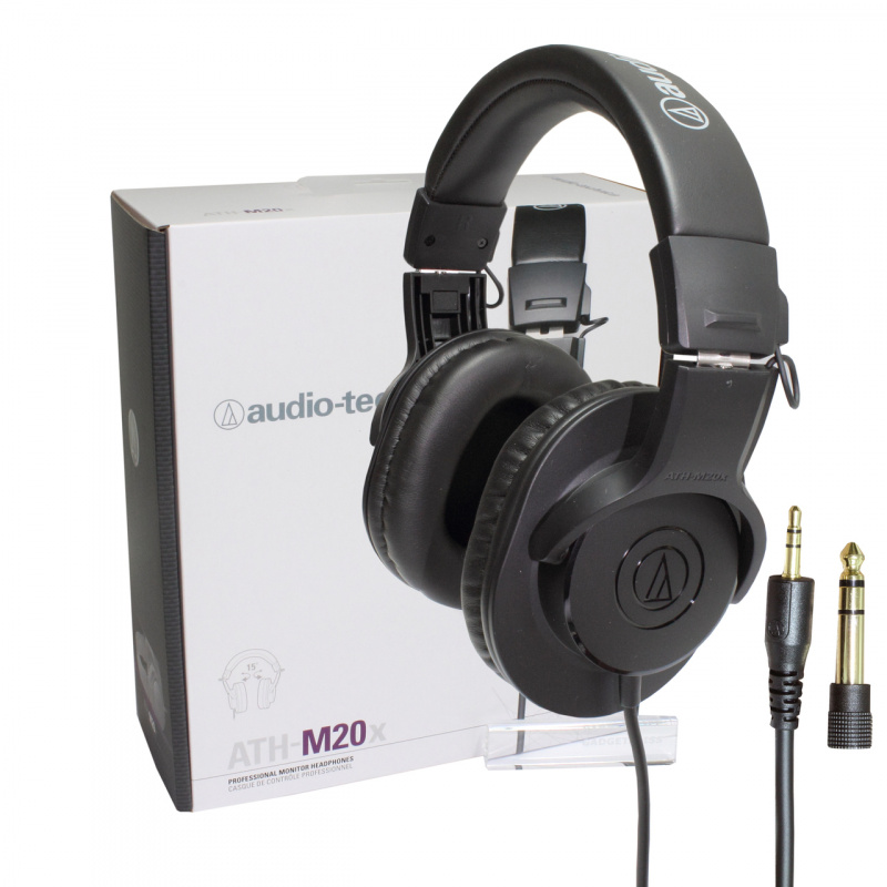Audio Technica ATH-M20x 入門級密封式監聽耳機