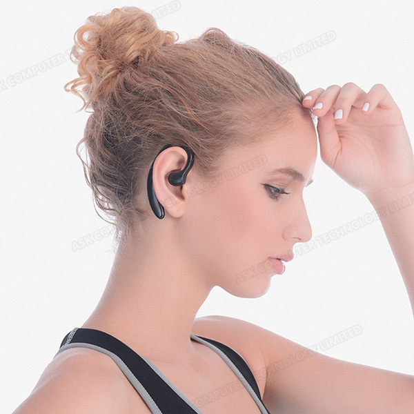 韓國B&C單耳立體聲骨傳導無線藍牙運動耳機 不入耳無痛配戴
