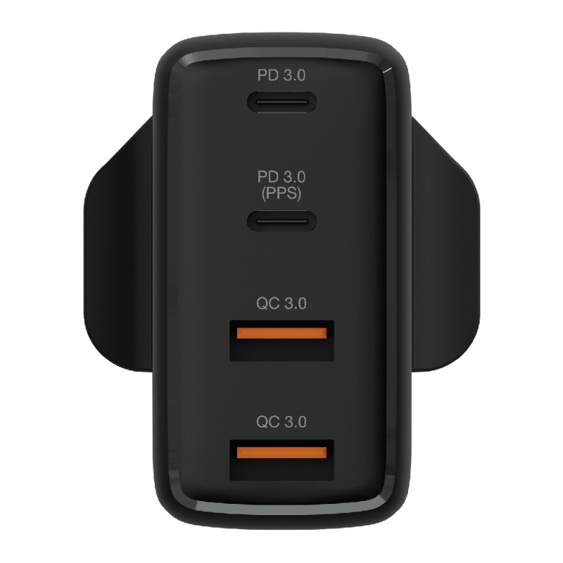[100W超細Size] Verbatim 4 Port 100W PD 3.0 & QC 3.0 GaN USB充電器 超細 apple android iPhone macbook