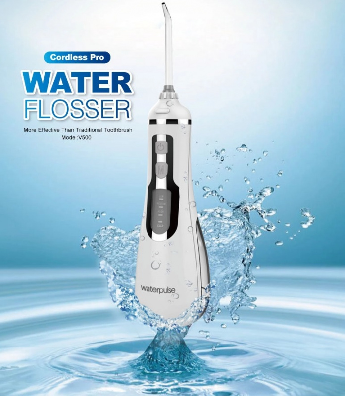 Waterpulse V500 便携式洗牙器沖牙器水牙線 [3色]
