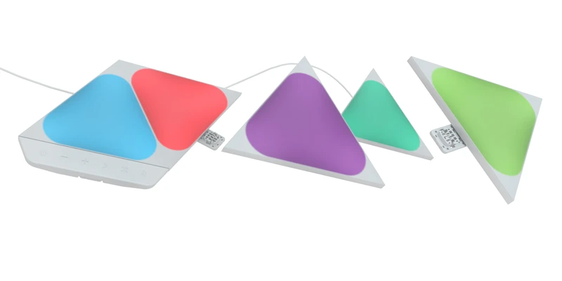 NANOLEAF SHAPES MINI TRIANGLE 智能拼裝照明燈 SMARTER KIT (5個小型三角形燈板)