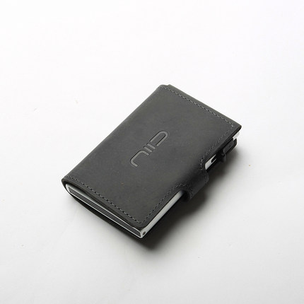 NIID Slide Mini Wallet 大容量多卡位防盜真皮銀包【多色】