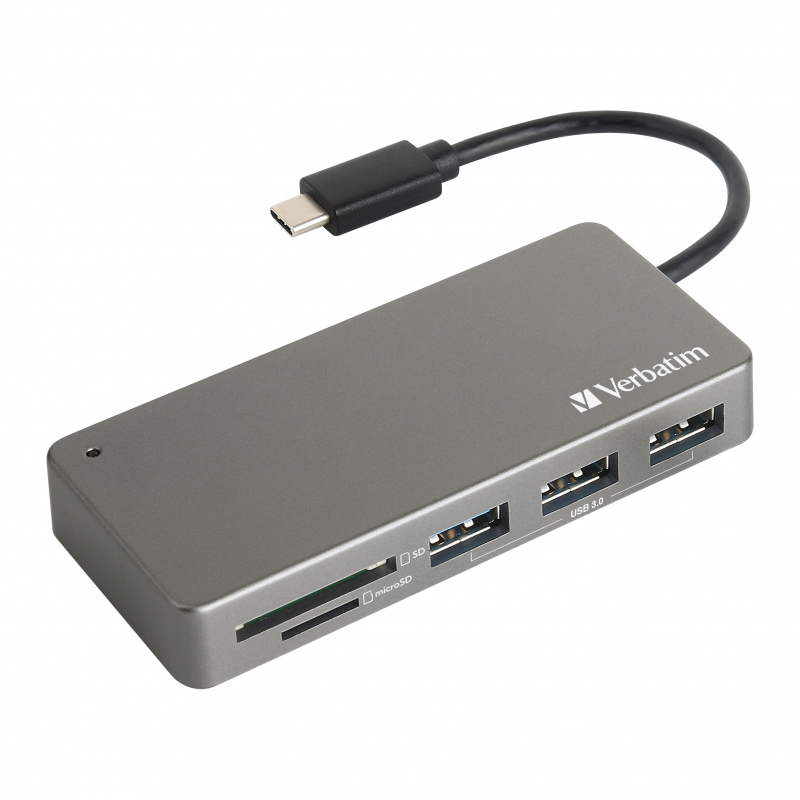 Verbatim USB3.1 USB C 讀卡器 (65679)