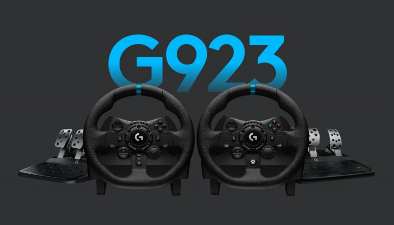 Logitech Trueforce 模擬賽車方向盤 G923 Logitech Trueforce 模擬賽車方向盤 G923