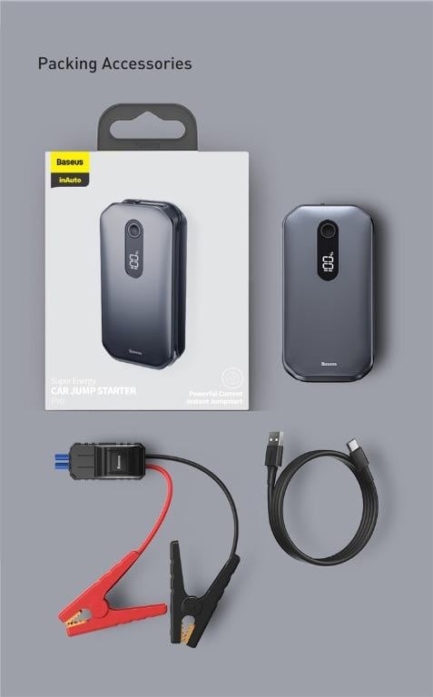 Baseus 12000mah 汽車過江龍應急啟動器