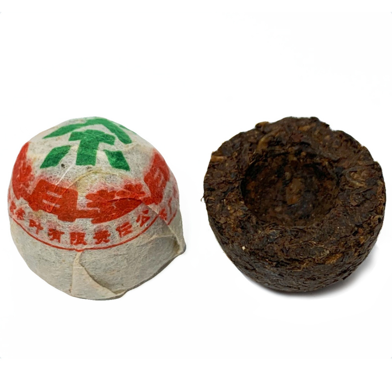 中華茶藝 2006年 高級迷你 300年古樹 普洱熟沱茶 10粒裝【市集世界 – 市集茶莊】