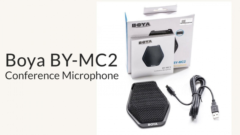 BOYA BY-MC2 USB 桌上型會議麥克風