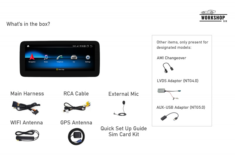 BENZ CLA CLASS C177 10.25寸 / 12.3寸大屏幕 Android車機