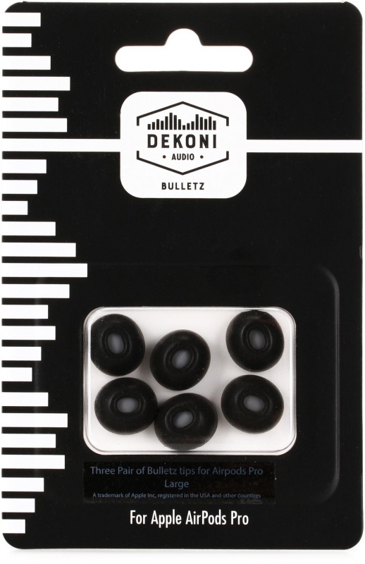 Dekoni Audio Bulletz 可水洗耳棉 For Apple AirPods Pro